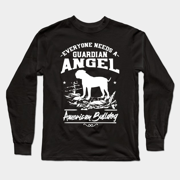 American Bulldog funny gift Shirt Long Sleeve T-Shirt by smak